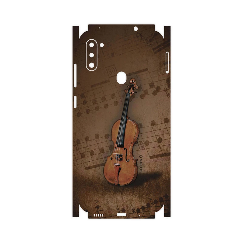 برچسب پوششی ماهوت مدل Violin-Instrument-FullSkin مناسب برای گوشی موبایل سامسونگ Galaxy M11