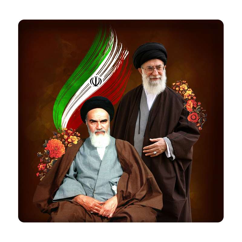 کاشی مدل امام و رهبری km10 کد 344