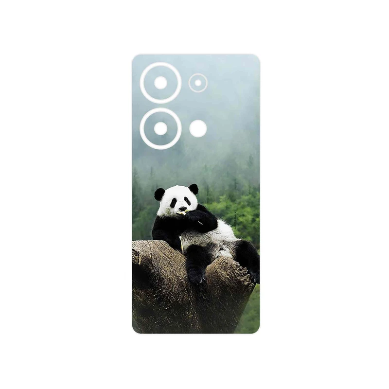 برچسب پوششی ماهوت مدل Panda مناسب برای گوشی موبایل شیائومی Redmi Note 13 Pro 4G