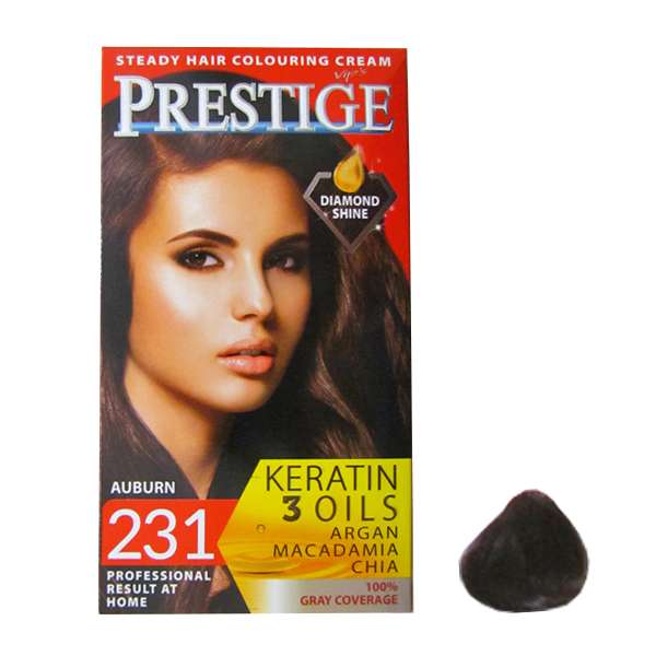 کیت رنگ مو پرستیژ شماره 231 حجم 50 میلی لیتر رنگ بلوطی