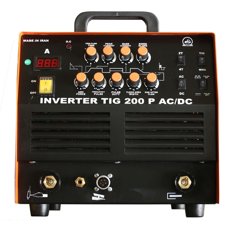 دستگاه جوش آرگون 200 آمپر جوش صنعت غرب مدل TIG 200 AC DC