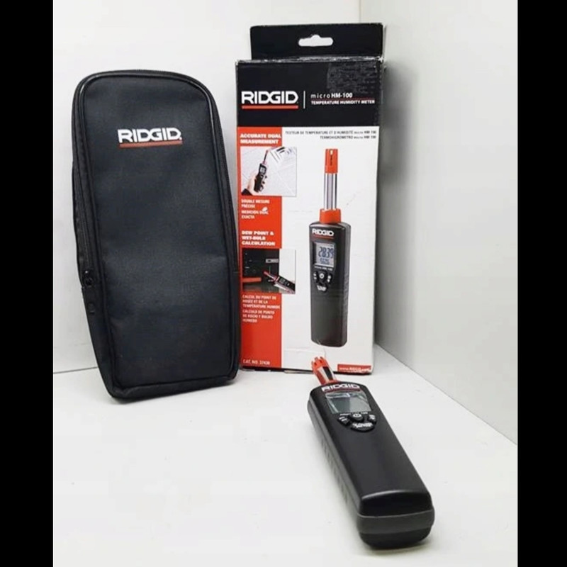 دماسنج و رطوبت سنج دیجیتالی ریجید مدل HM-100