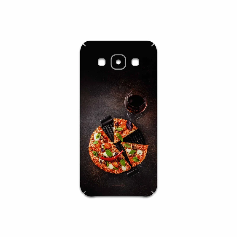 برچسب پوششی ماهوت مدل Pizza مناسب برای گوشی موبایل سامسونگ Galaxy E5