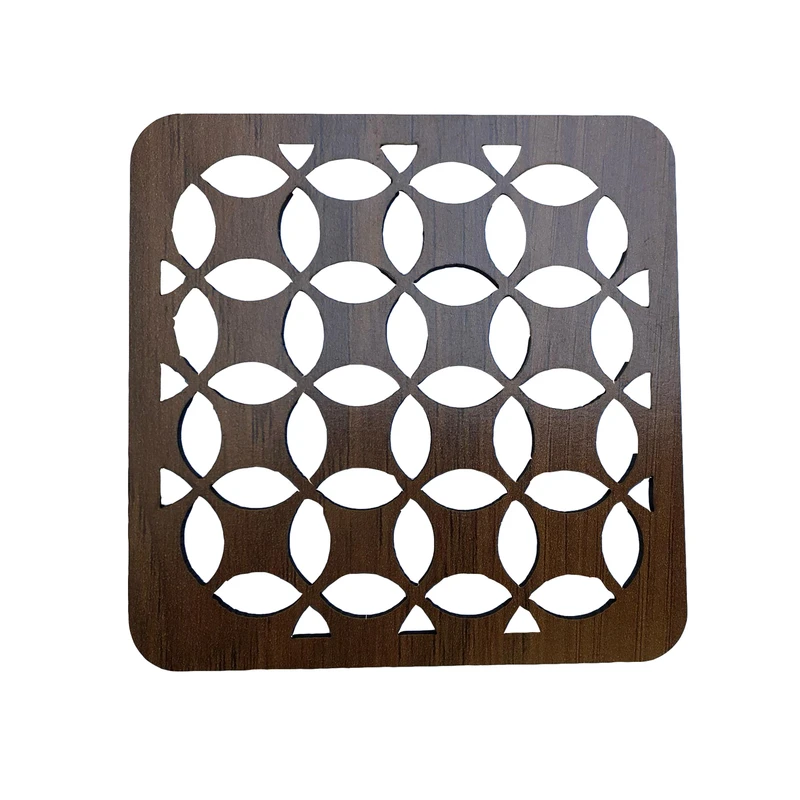 زیر لیوانی مدل G62 مجموعه دوازده عددی به همراه استند