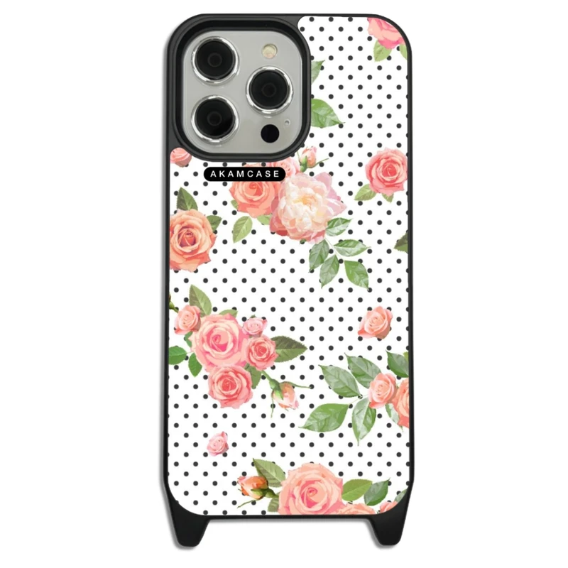 کاور آکام مدل AMCWLA14PROMAX-FLOWERS7 مناسب برای گوشی موبایل اپل iPhone 14 Pro Max