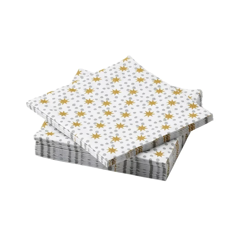 دستمال ‌سفره ایکیا مدل VINTERFINT طرح ستاره
