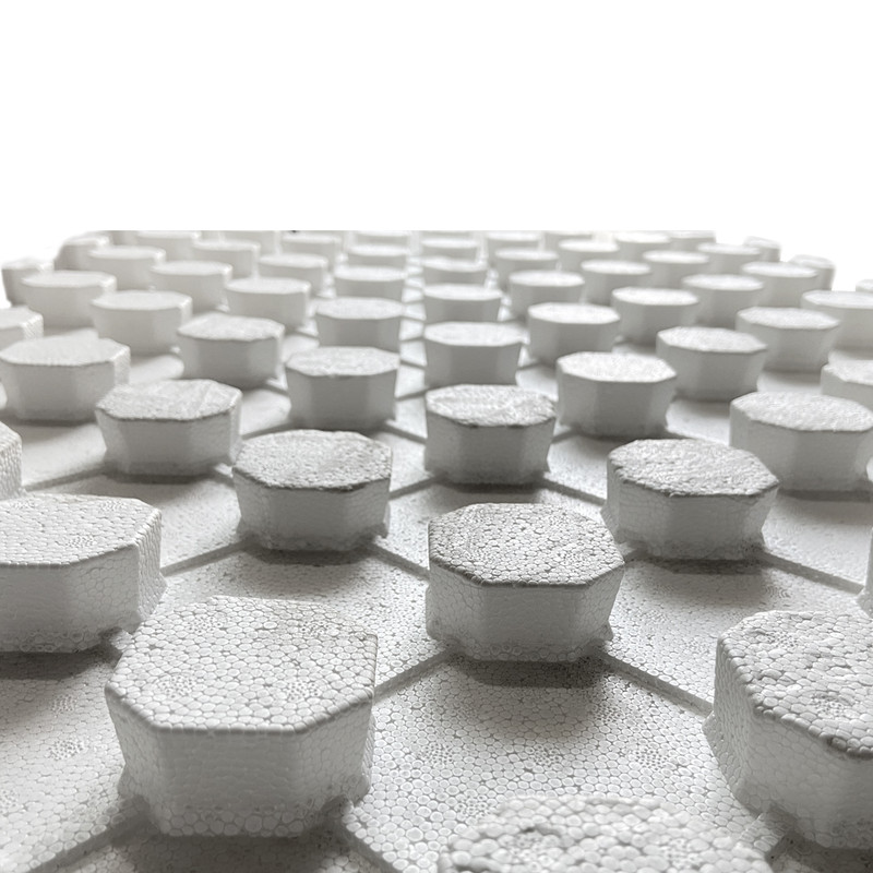 عایق یونولیتی طرح شانه تخم مرغ مدل 28q مجموعه 16 عددی