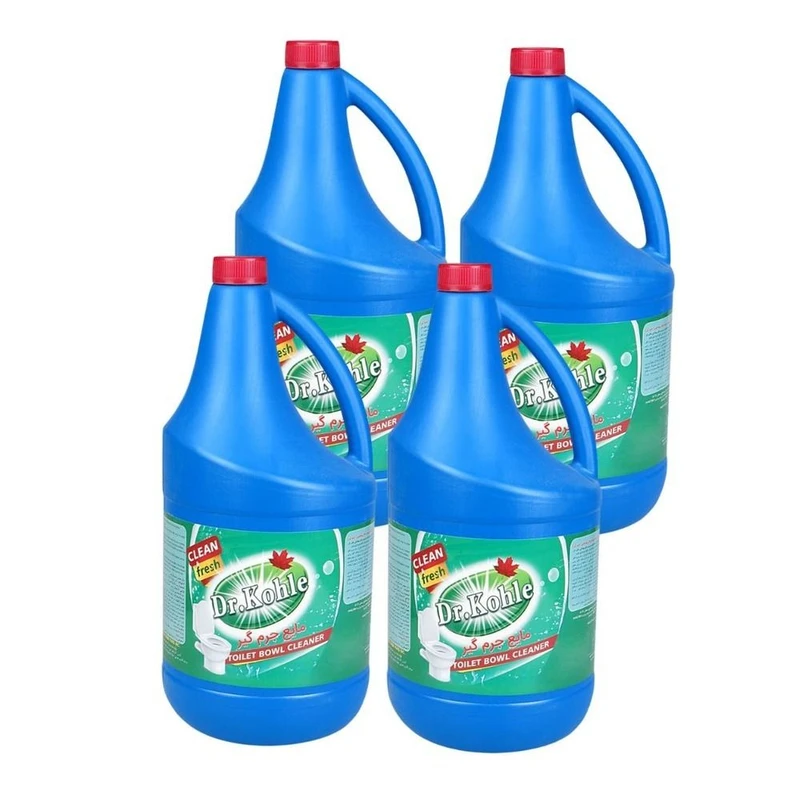 مایع جرم گیر دکتر کوهله مدل Clean Fresh حجم 4 لیتر مجموعه 4 عددی