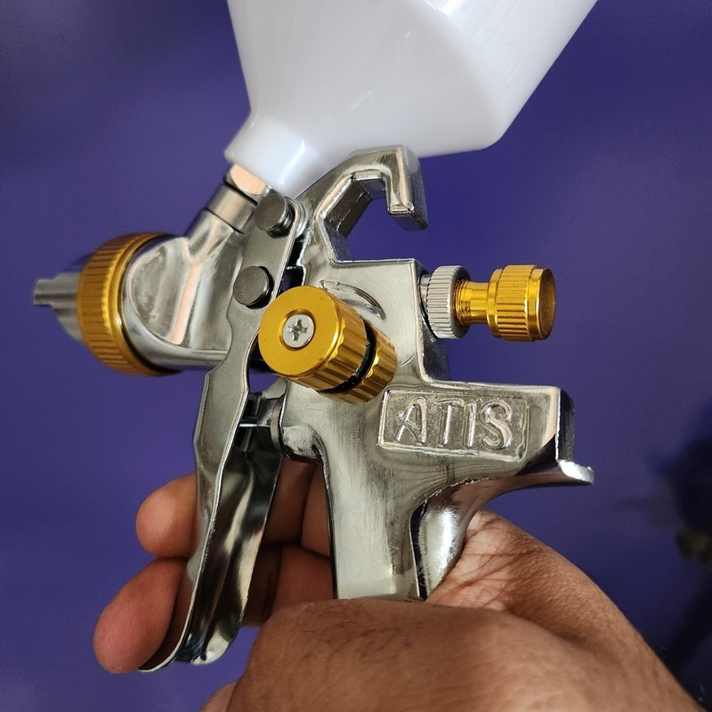 پیستوله رنگ آتیس مدل H827 سه تنظیمه کد نازل 1/5