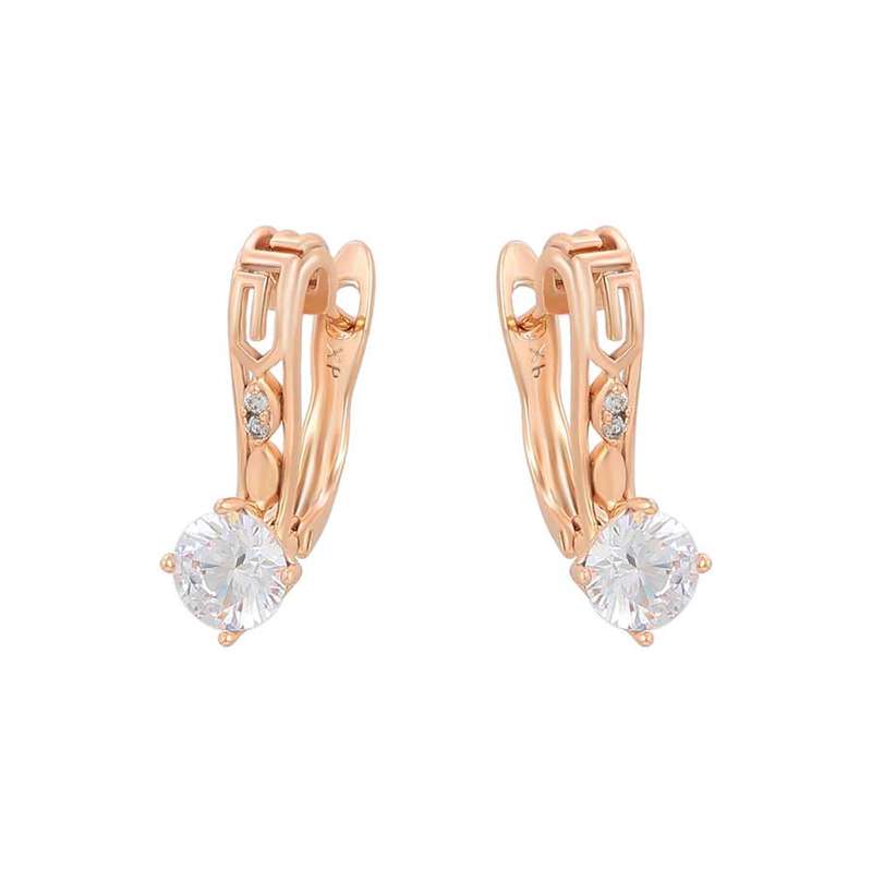 گوشواره زنانه ژوپینگ مدل کلیپسی نگین دار گوشواره زنانه ژوپینگ مدل کلیپسی نگین دار