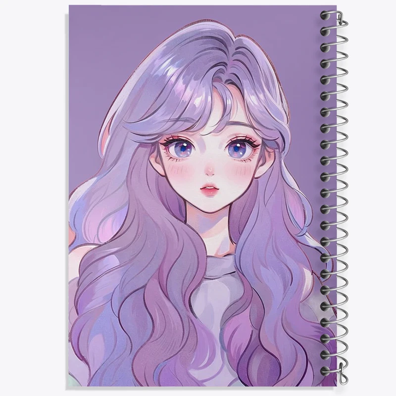 دفتر ژورنال نویسی 50 برگ خندالو مدل نقطه ای طرح دخترانه کد N1739