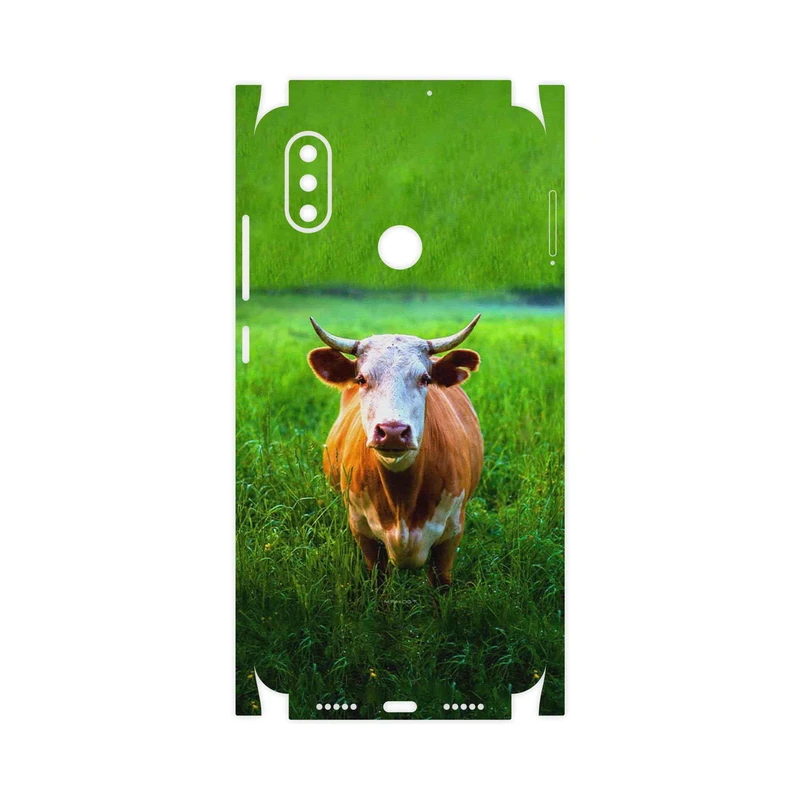 برچسب پوششی ماهوت مدل Cow-FullSkin مناسب برای گوشی موبایل شیائومی Mi 8