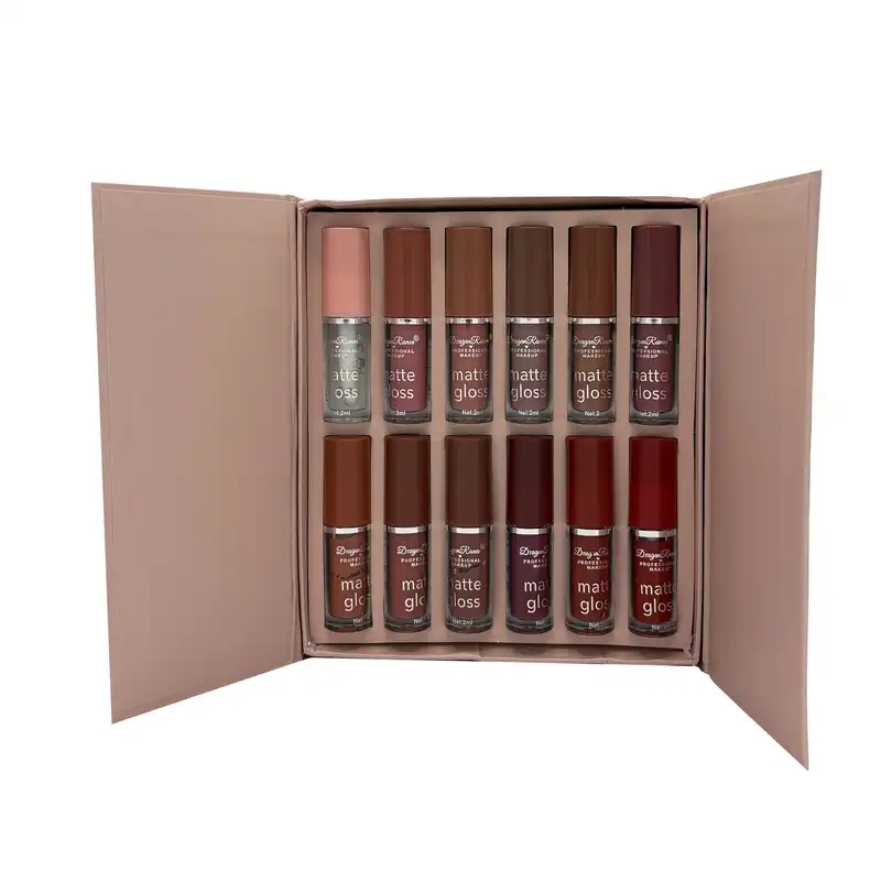 رژ لب مایع دراگون رانی مدل 0695 مجموعه 12 عددی