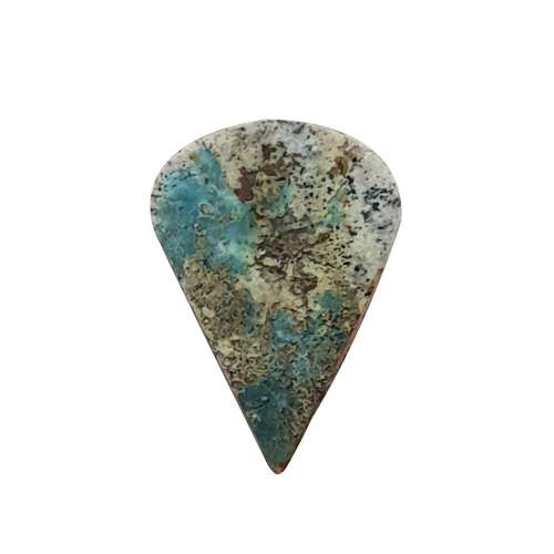 سنگ فیروزه نیشابور مدل اشکی کد NG2223