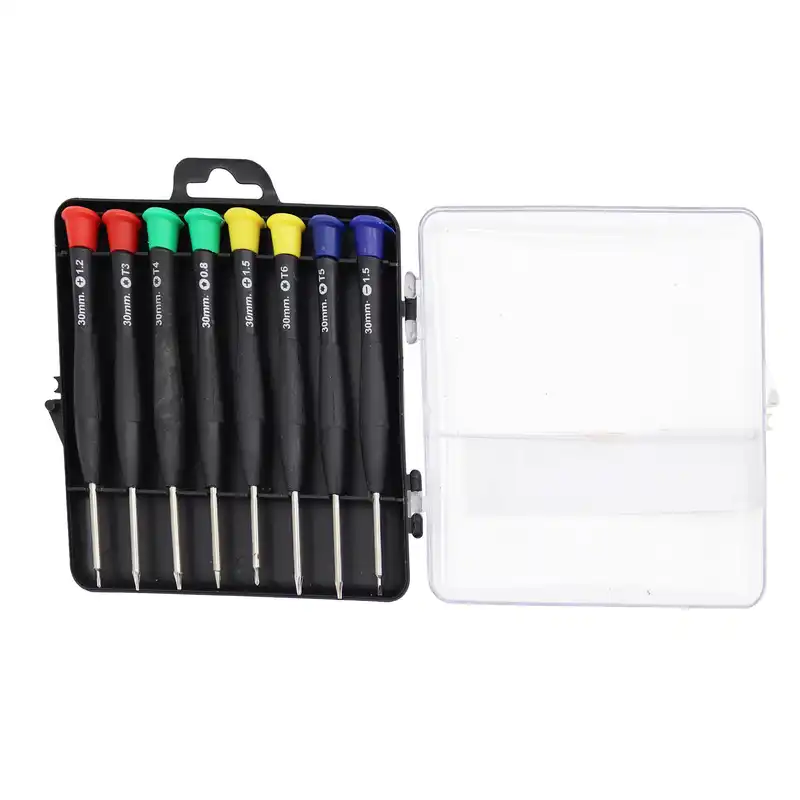 پیچ گوشتی مدل موبایلی کد YP-08 مجموعه 8 عددی