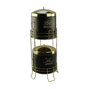 سبد سیب زمینی و پیاز سام ست مدل مفتولی