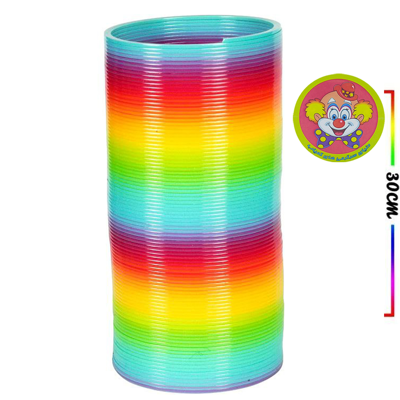 ابزار شوخی سحرآمیز دنیای سرگرمی های کمیاب مدل  فنر رنگی