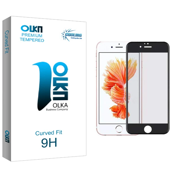 محافظ صفحه نمایش کولینگ مدل Olka glass مناسب برای گوشی اپل موبایل iphone 6 / 7 / 8 / SE2