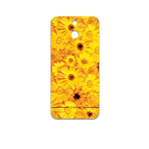 MAHOOT Yellow-Flower Cover Sticker for HTC One E8