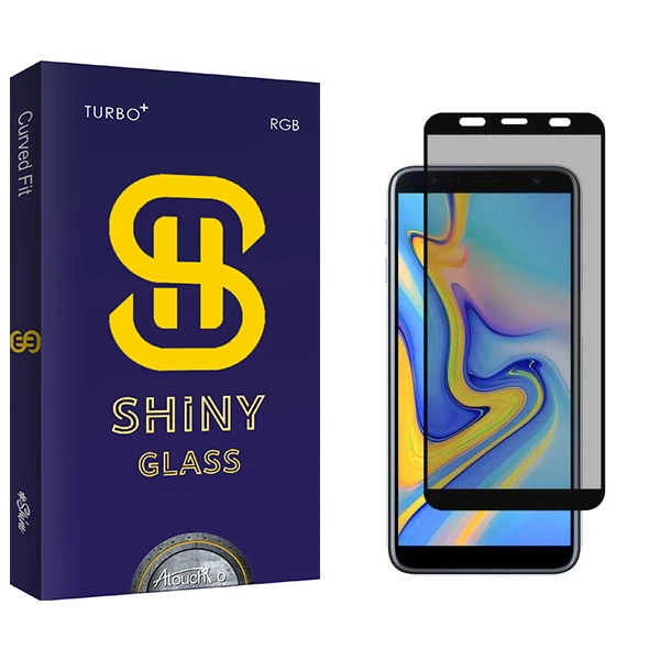 محافظ صفحه نمایش حریم شخصی آتوچبو مدل Shiny مناسب برای گوشی موبایل سامسونگ Galaxy J6 Plus