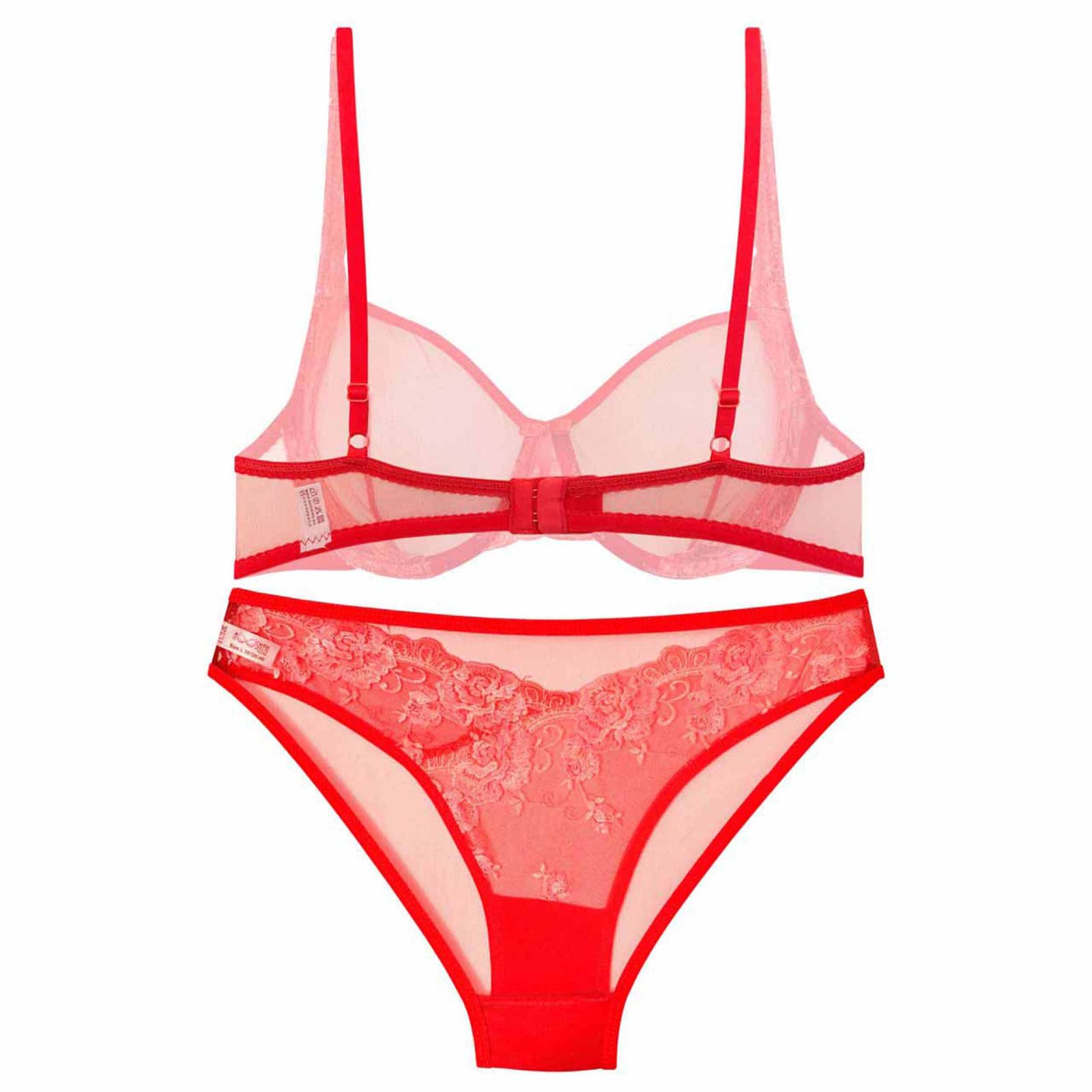 ست شورت و سوتین زنانه نوشه پوش مدل 96002 -  - 2