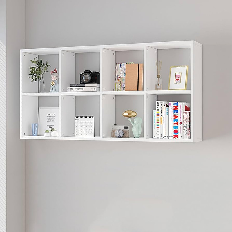 کتابخانه دیواری دو طبقه مدل S14
