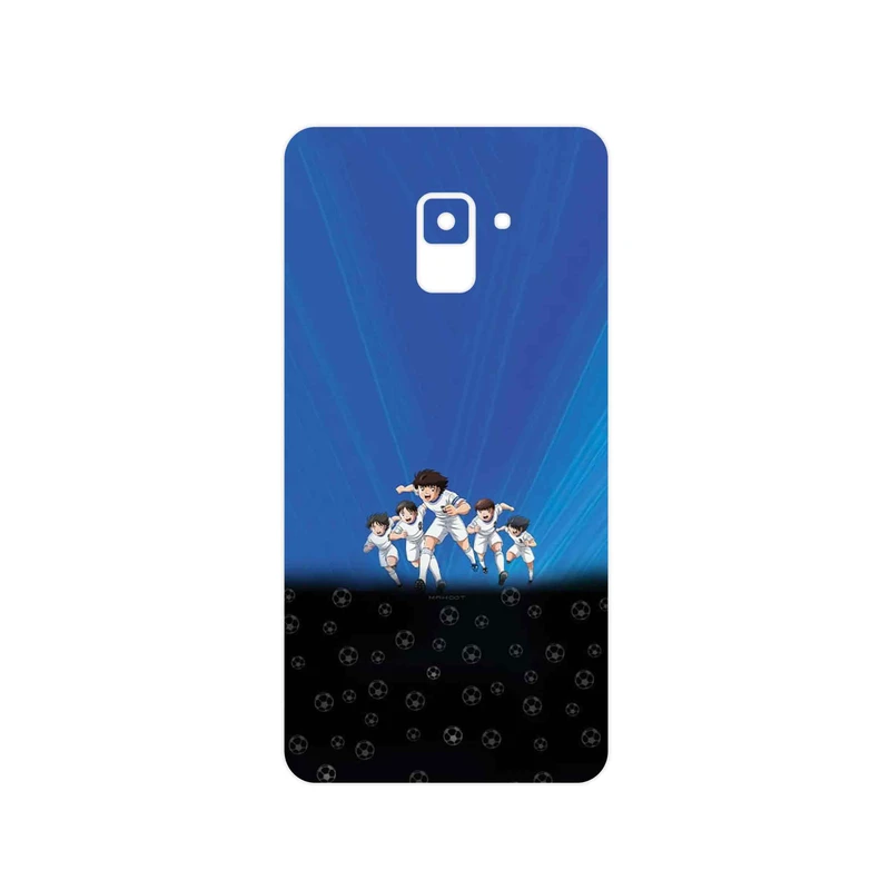 برچسب پوششی ماهوت مدل Ganbare Kikkazu مناسب برای گوشی موبایل سامسونگ Galaxy A8 Plus 2018