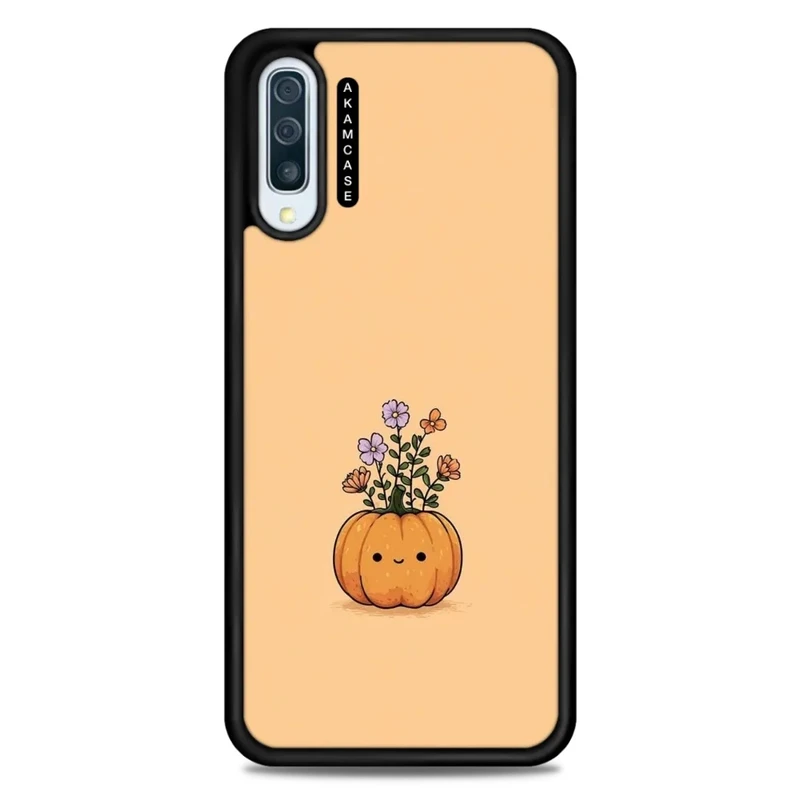 کاور آکام مدل AMC-WSGA50-PUMPKIN-19 مناسب برای گوشی موبایل سامسونگ Galaxy A50