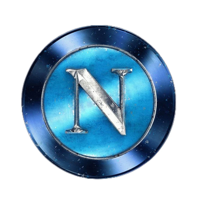 استیکر پارچه و لباس پاد آفرین مدل فوتبالی ناپولی کد 4001