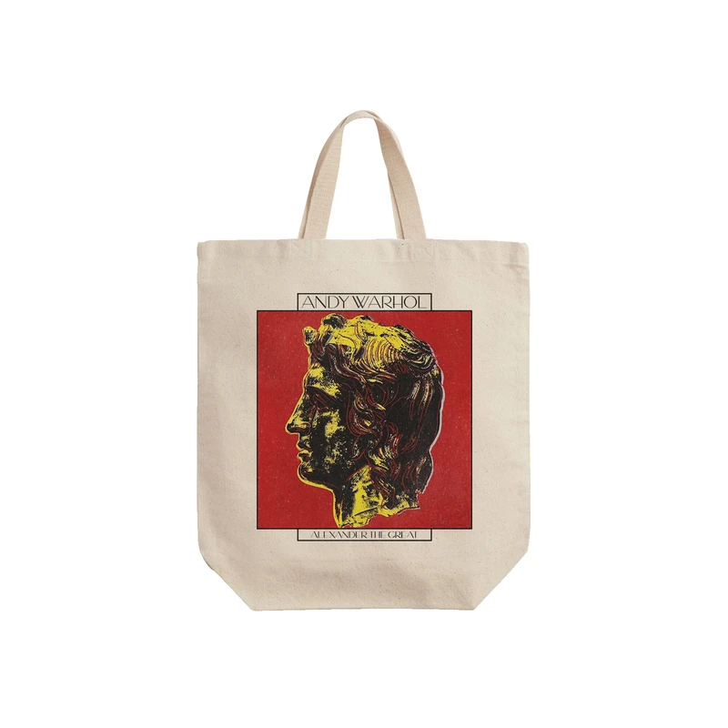 ساک خرید ترمه طراحان ایده مدل اسکندر کبیر از وارهول کد art0800 - S