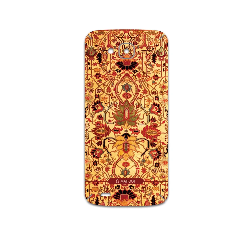 برچسب پوششی ماهوت مدل Persian-Carpet-Yellow مناسب برای گوشی موبایل ال جی X venture