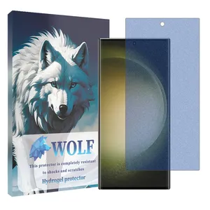 Wolf Tough model anti blue screen Protector Suitable for Samsung Galaxy S23 Ultra Mobile Phone