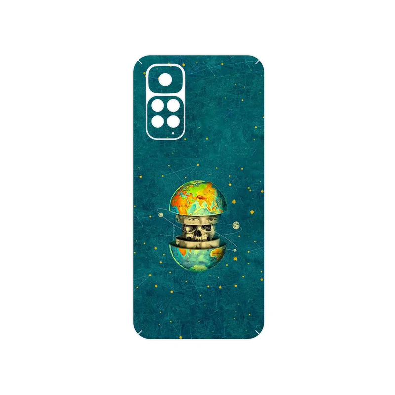برچسب پوششی ماهوت مدل Collage of Earth Face مناسب برای گوشی موبایل شیائومی Redmi Note 11S