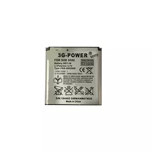 باتری موبایل مدل BST-38  ظرفیت 900میلی امپرساعت مناسب برای گوشی موبایل سونی اریکسونS500/ W580/ K770/ K850