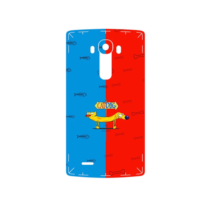 برچسب پوششی ماهوت مدل CatDog مناسب برای گوشی موبایل ال جی G4