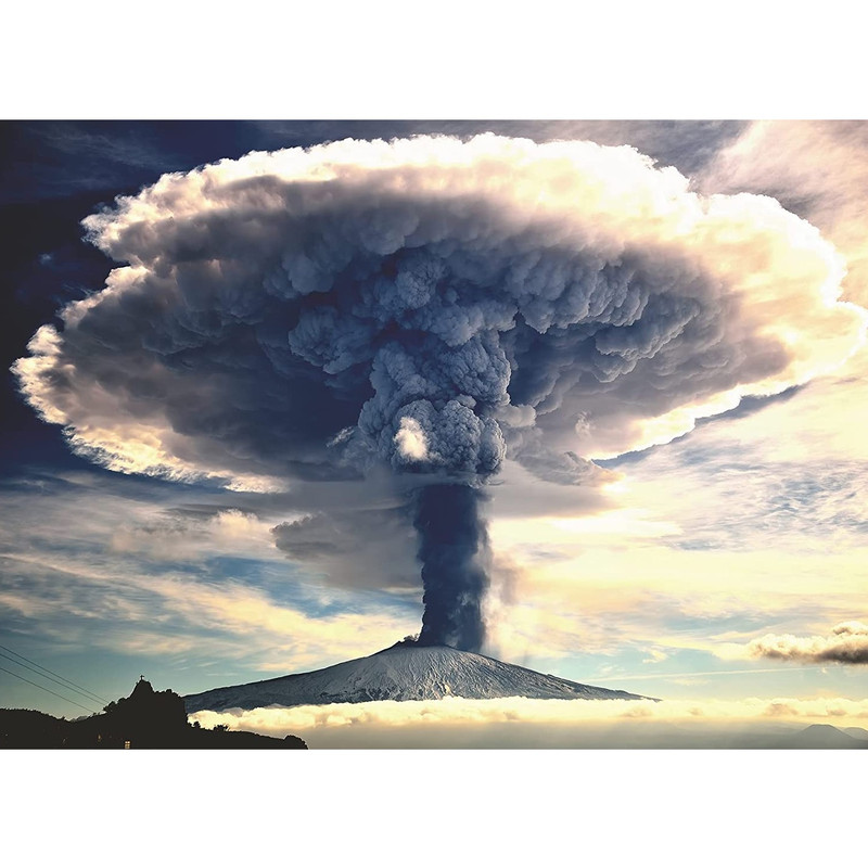 پازل 1000 تکه راونزبرگر مدل Etna Volcano کد 17095