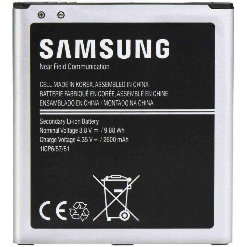 باتری موبایل مدل EB-BG530BBETRظرفیت 2600 میلی آمپر ساعت مناسب برای گوشی موبایل سامسونگ galaxy GRAND PRIME باتری موبایل مدل EB-BG530BBETRظرفیت 2600 میلی آمپر ساعت مناسب برای گوشی موبایل سامسونگ galaxy GRAND PRIME