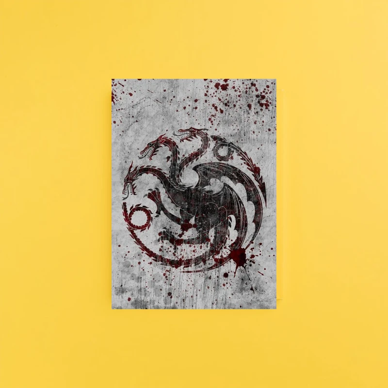 تابلو شاسی گلاک طرح سریال خاندان اژدها کد FMO106