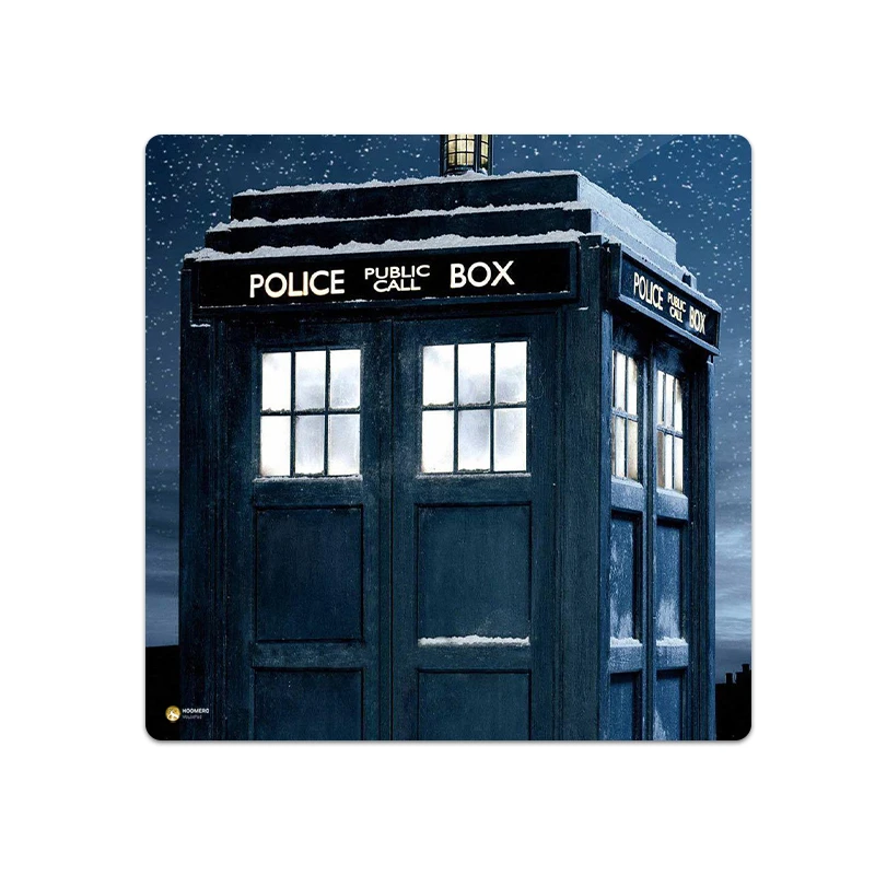 ماوس پد هومرو مدل NX091 طرح سریال Doctor Who سایز 40x40 سانتی متر
