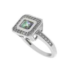 انگشتر نقره زنانه مدل sl1012