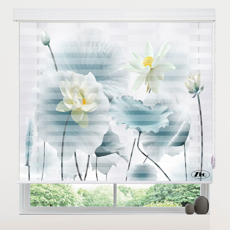 پرده زبرا زیو مدل 3D-1075 سایز 150x200 سانتی متر