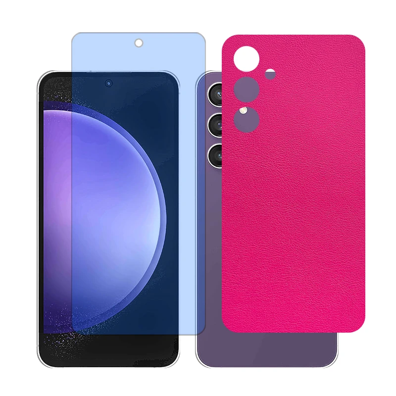 محافظ صفحه نمایش مات آنتی بلو گلس مدل Together مناسب برای گوشی موبایل سامسونگ Galaxy A55 به همراه برچسب پوششی 