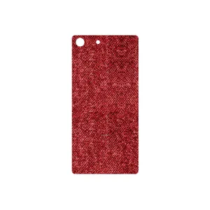 MAHOOT Fabric Texture 4 Cover Sticker for Sony Xperia M5