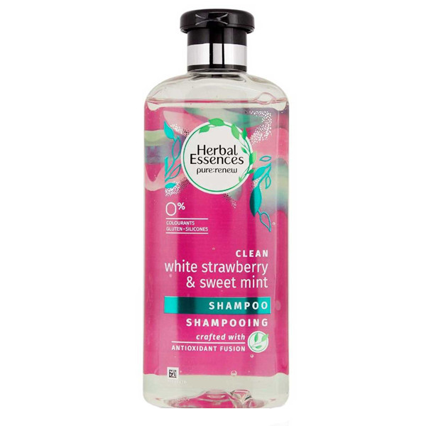 شامپو مو هربال اسنس مدل strawberry & sweet mint حجم 400 میلی لیتر