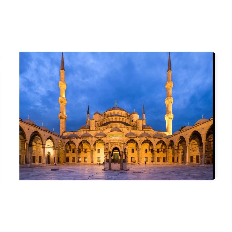 تابلو شاسی عرش طرح گردشگری ترکیه مدل مسجد سلطان احمد (مسجد آبی) کد As6023