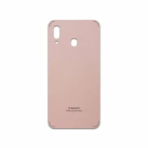 MAHOOT Rose Gold Leather Cover Sticker for Samsung Galaxy A20