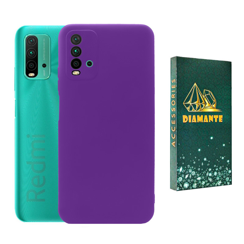 کاور دیامانته مدل sili_77 Gn مناسب برای گوشی موبایل شیائومی Redmi 9T