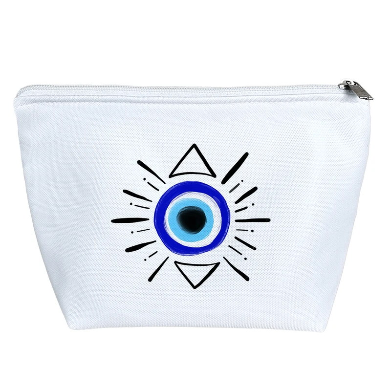 کیف لوازم آرایش دخترانه خندالو مدل چشم نظر کد 1734