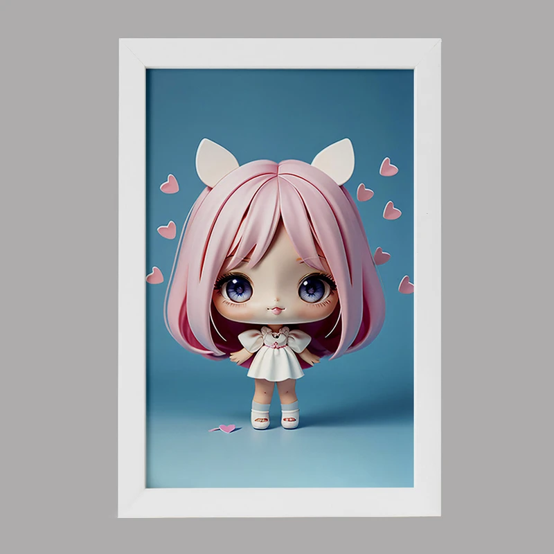 تابلو خندالو مدل دخترانه (Girlish) کد 36864