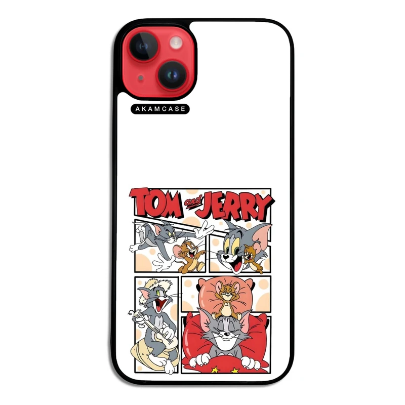 کاور آکام مدل AMC-WA14PLUS-TOM & JERRY13 مناسب برای گوشی موبایل اپل iPhone 14 Plus